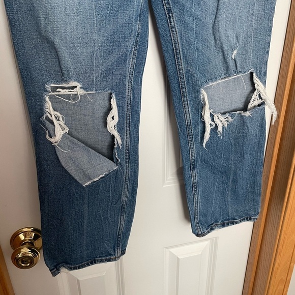 Abercrombie & Fitch Ankle Straight Ultra High Rise Size 26/2 Short - Picture 5 of 9